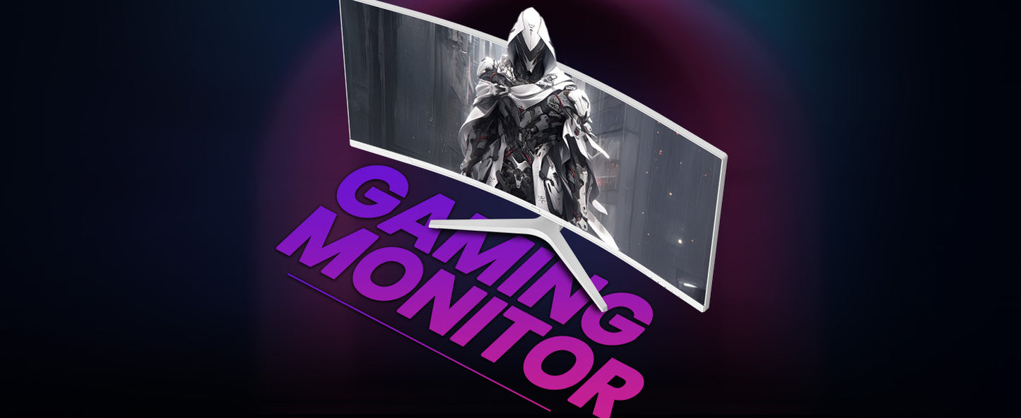 Suevery 34 Inch 144Hz Ultrawide Curved Gaming Monitor, WQHD (3440x1440p) , 21:9, 1500R,1ms(GTG), Support FreeSync, Wall-Mounted, DP & HDMI Port, White