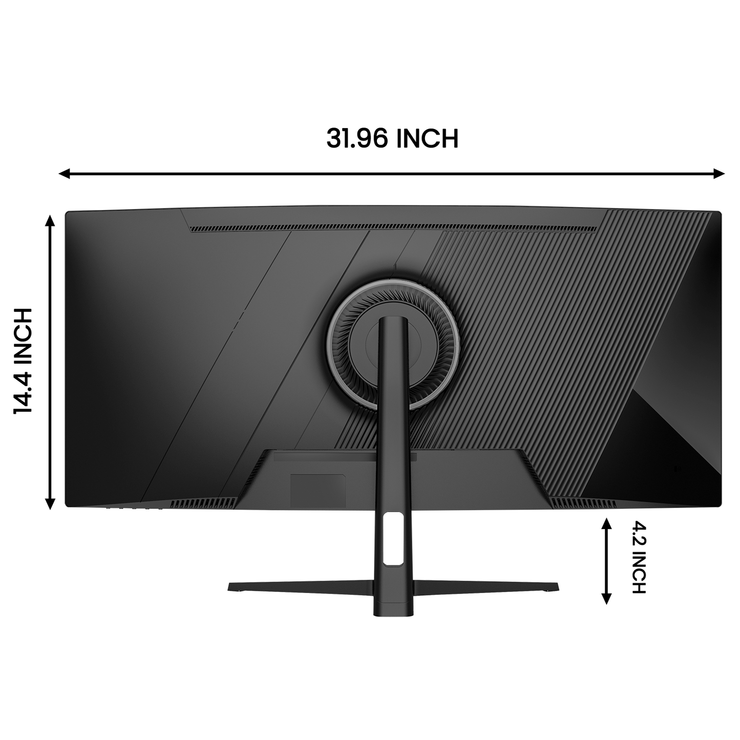 Suevery 34" 240Hz Curved Gaming Monitor, WQHD 3440x1440P, 1500R, 120% sRGB, Built-in Speakers, FreeSync, HDMI/DP, Black